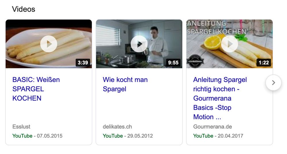 Mit einem Featured Video Snippet mehr Views generieren