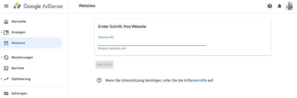 AdSense in deinen Blog einbauen